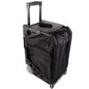 Student Trolley Bag, Zucca Type, Black, Empty