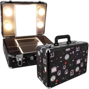 Beauty Pro Make-Up Case with Lights, 1 Part, Empty