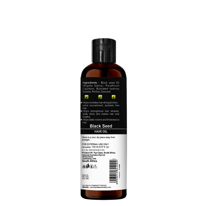 Top Class Black Seed Oil 150ml - Image 3