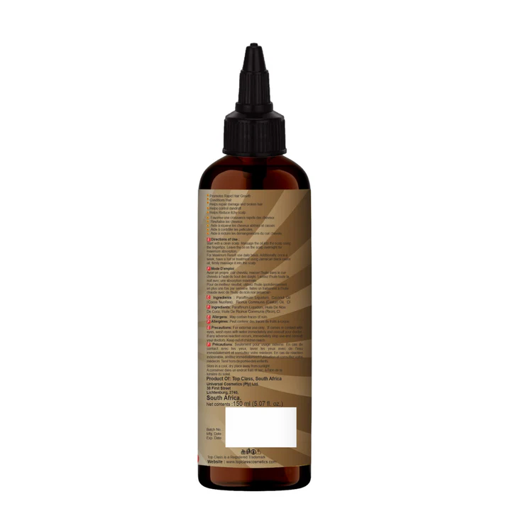 Top Class Jamaican Black Castor Oil-Coconut 150ml - Image 3