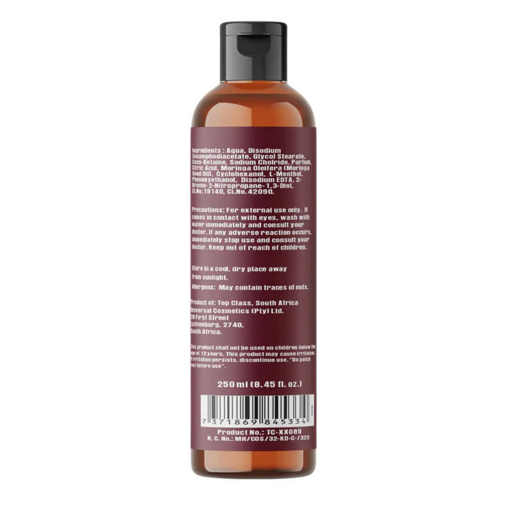 Top Class Moringa Shampoo 250ml - Image 2