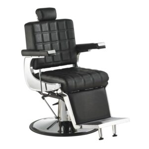 Chair Barber Old School A06, Black
