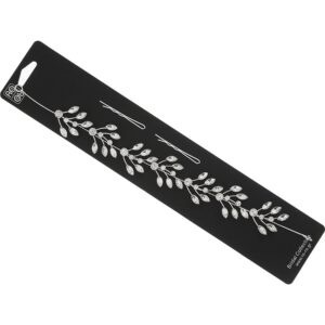 Bridal Headpiece with Fronds, 29cm